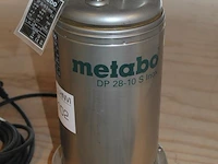 Vuilwaterpomp metabo dp 28-10 s inox met maximale opvoerhoogte 17 m en vermogen 23 m3 per uur. - afbeelding 2 van  2