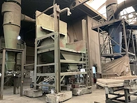 Vulbunker met trilgoot