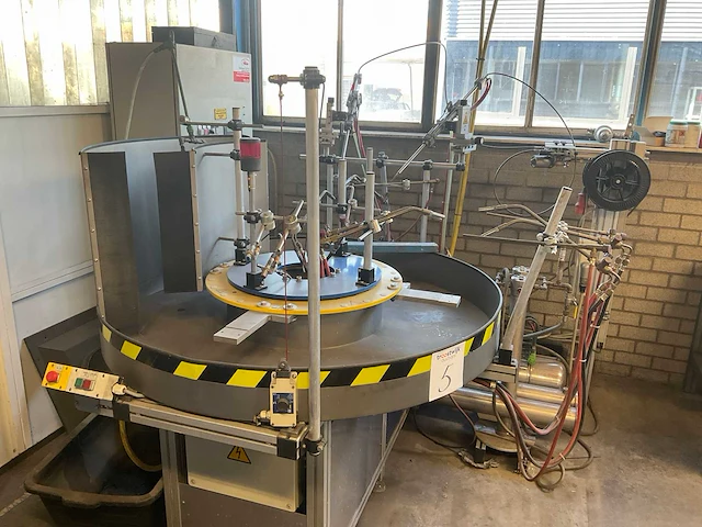 Vulkan universal 1200/4 carrousel soldeer machine - afbeelding 5 van  11