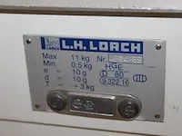 Vulmachine met weegschaalfunctie l.h.lorch 4594.89. let op! werking en compleetheid onbekend. - afbeelding 3 van  4