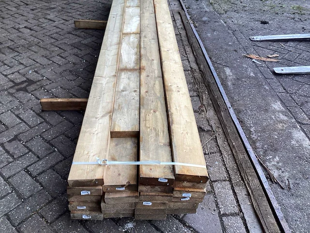 Vuren - kopmaat 142x44 mm - vuren (23x) - afbeelding 4 van  7