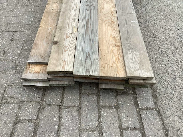 Vuren 140x18 mm planken (18x) - afbeelding 6 van  6