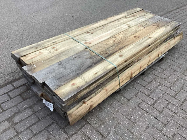 Vuren 140x37 mm planken (35x) - afbeelding 1 van  6
