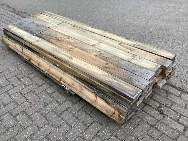 Vuren 140x37 mm planken (35x) - afbeelding 4 van  6