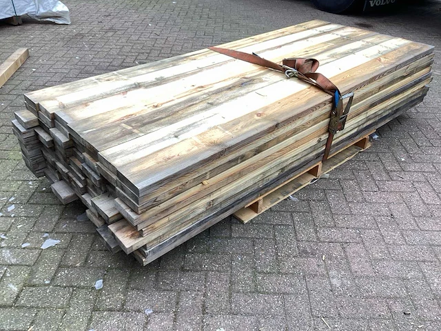 Vuren 140x37 mm planken (70x) - afbeelding 1 van  5