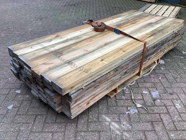 Vuren 140x37 mm planken (70x) - afbeelding 3 van  5