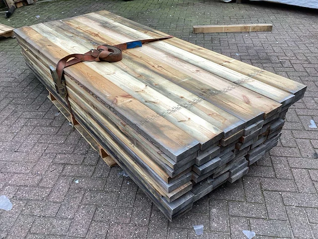 Vuren 140x37 mm planken (70x) - afbeelding 4 van  5