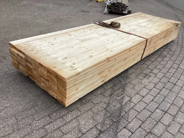 Vuren 140x37 mm planken (80x) - afbeelding 1 van  6