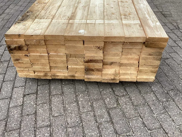 Vuren 140x37 mm planken (80x) - afbeelding 6 van  6