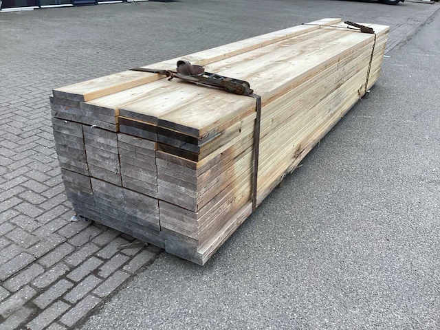 Vuren 335x37 mm planken (75x) - afbeelding 3 van  6