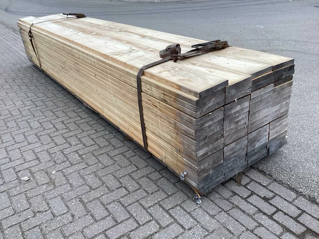 Vuren 335x37 mm planken (75x) - afbeelding 4 van  6