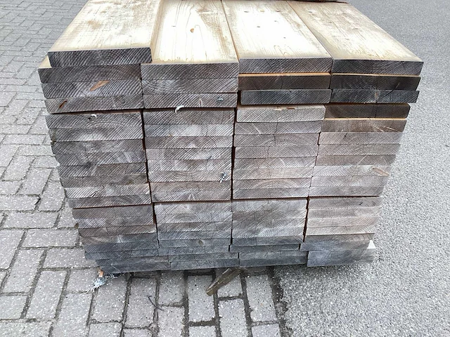 Vuren 335x37 mm planken (75x) - afbeelding 5 van  6