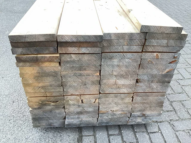 Vuren 335x37 mm planken (75x) - afbeelding 6 van  6