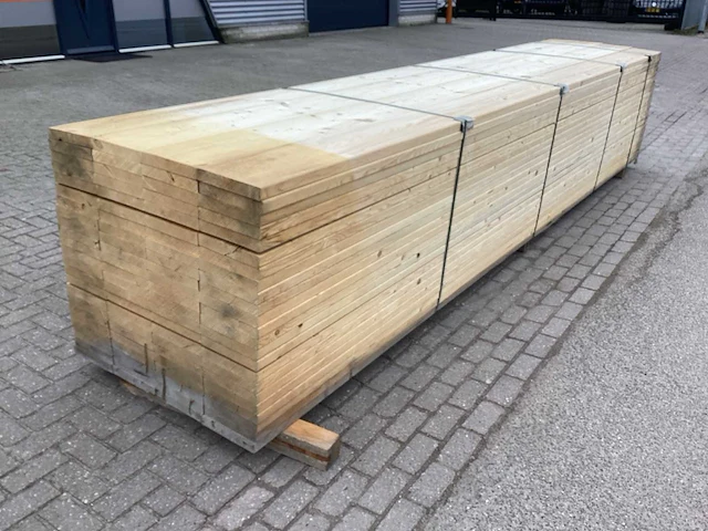 Vuren 335x37 mm planken (92x) - afbeelding 3 van  6