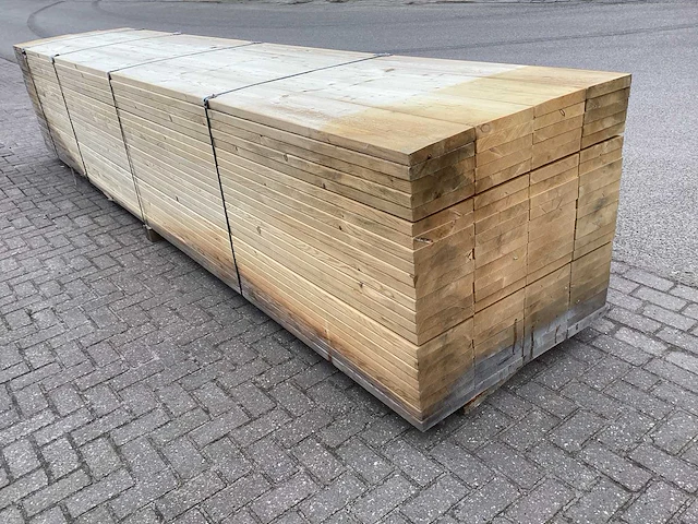 Vuren 335x37 mm planken (92x) - afbeelding 4 van  6