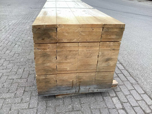Vuren 335x37 mm planken (92x) - afbeelding 5 van  6