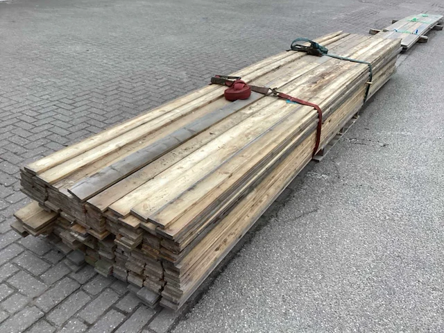 Vuren 87x18 mm planken (100x) - afbeelding 3 van  6