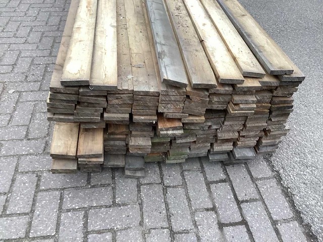 Vuren 87x18 mm planken (100x) - afbeelding 5 van  6