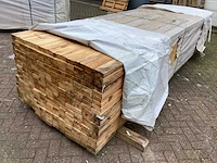 Vuren 90x38 mm balkjes (245x) - afbeelding 1 van  6