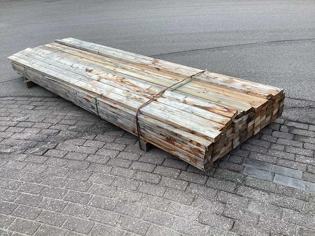 Vuren 90x38 mm balkjes (245x) - afbeelding 4 van  6