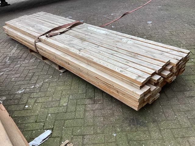Vuren 90x38 mm planken (70x) - afbeelding 2 van  6
