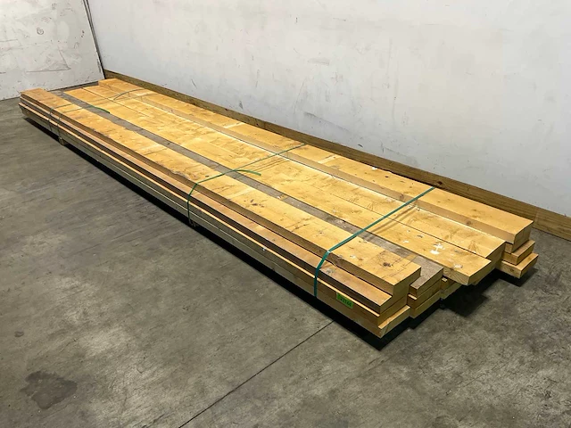 Vuren bak ruw 480x20x5 cm (16x) - afbeelding 1 van  8