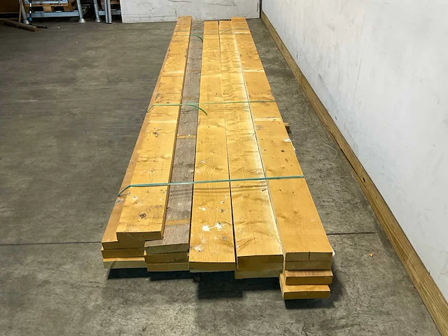 Vuren bak ruw 480x20x5 cm (16x) - afbeelding 3 van  8