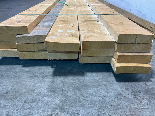 Vuren bak ruw 480x20x5 cm (16x) - afbeelding 7 van  8