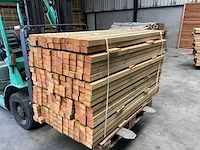 Vuren balk 150x6,5x4,5 cm (190x) - afbeelding 1 van  8