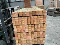 Vuren balk 150x6,5x4,5 cm (190x) - afbeelding 2 van  8