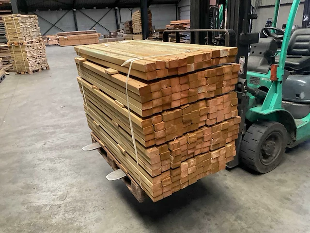 Vuren balk 150x6,5x4,5 cm (190x) - afbeelding 5 van  8