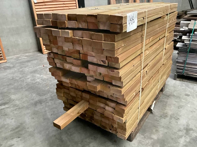 Vuren balk 150x8,5x4,5 cm (195x) - afbeelding 2 van  8