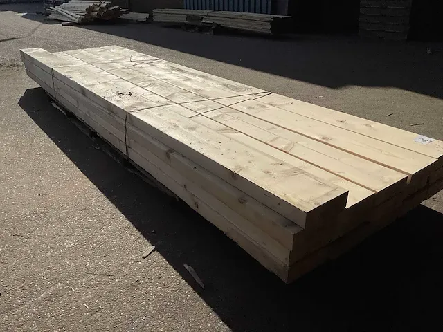 Vuren balk (16x) - afbeelding 3 van  6