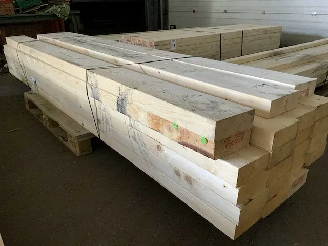 Vuren balk (20x) - afbeelding 3 van  5