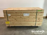 Vuren balk 240x7x4.5 cm - afbeelding 1 van  7