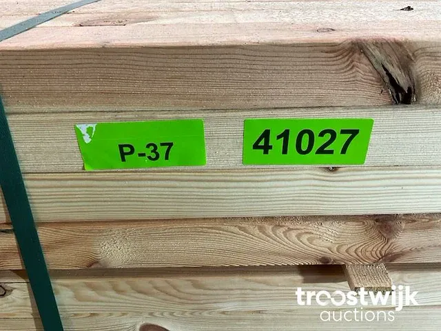 Vuren balk 240x7x4.5 cm - afbeelding 7 van  7