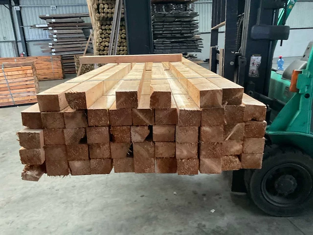 Vuren balk 300x10x8 cm (55x) - afbeelding 2 van  7