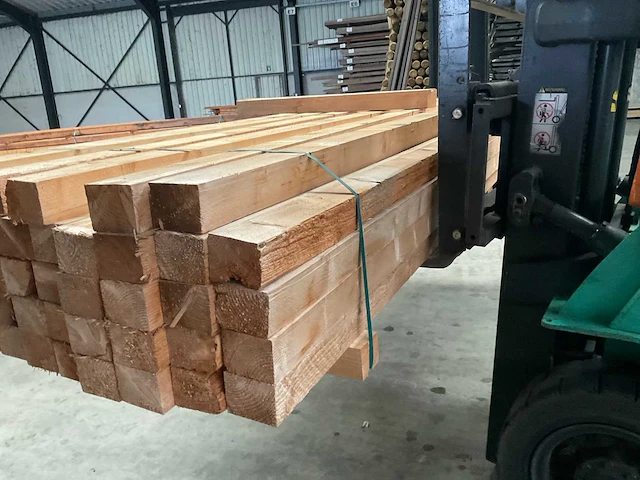 Vuren balk 300x10x8 cm (55x) - afbeelding 3 van  7