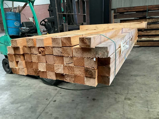 Vuren balk 300x10x8 cm (55x) - afbeelding 4 van  7