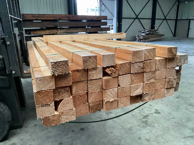 Vuren balk 300x10x8 cm (55x) - afbeelding 6 van  7