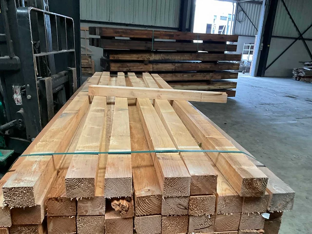 Vuren balk 300x10x8 cm (55x) - afbeelding 7 van  7