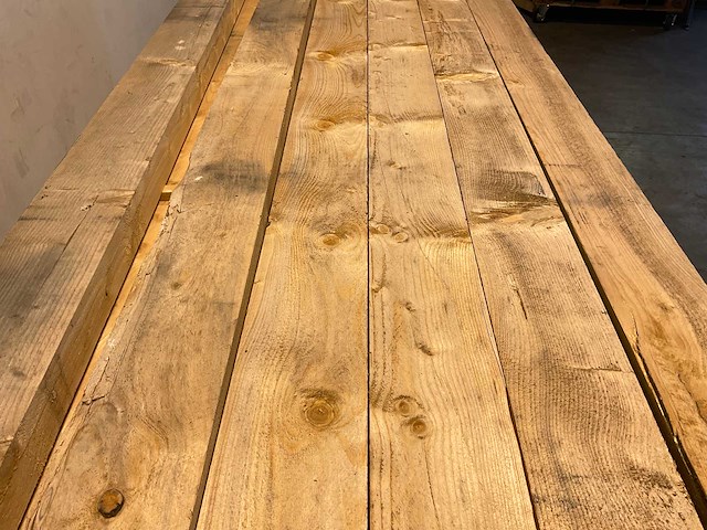 Vuren balk 300x14.3x7.6 cm (30x) - afbeelding 3 van  6