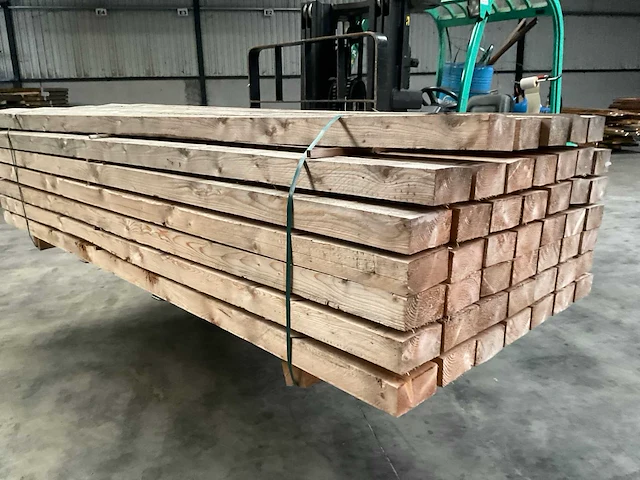 Vuren balk 300x16x8 cm (15x) - afbeelding 1 van  7