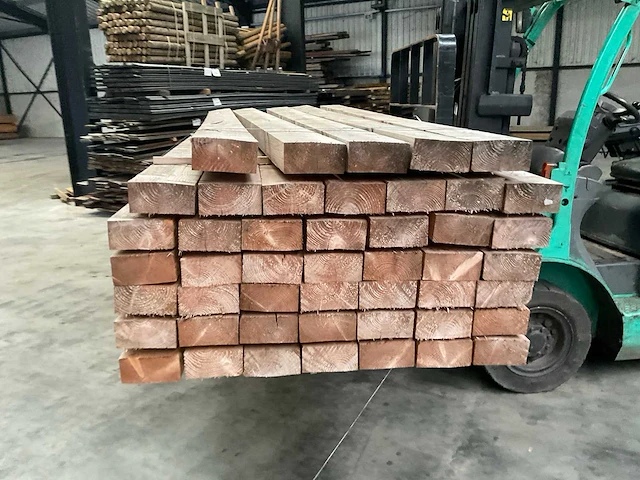 Vuren balk 300x16x8 cm (17x) - afbeelding 2 van  7