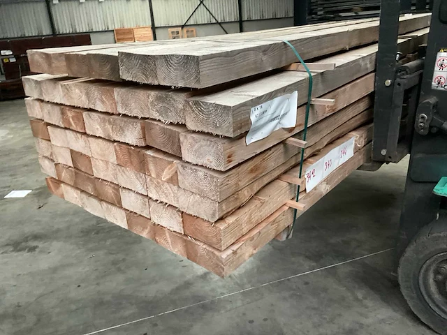 Vuren balk 300x16x8 cm (17x) - afbeelding 3 van  7