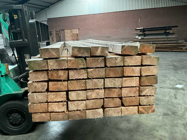 Vuren balk 300x16x8 cm (17x) - afbeelding 6 van  7
