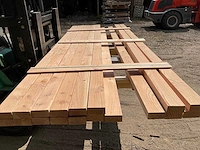 Vuren balk 300x9,5x4,5 cm (20x) - afbeelding 4 van  4
