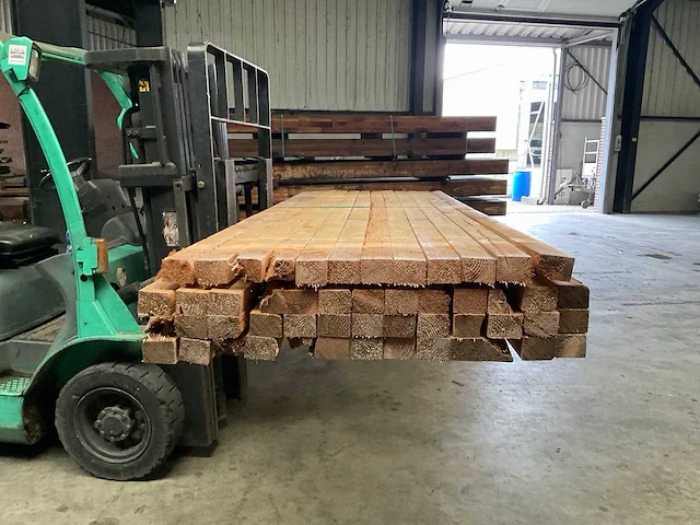 Vuren balk 300x9x7 cm (52x) - afbeelding 5 van  7