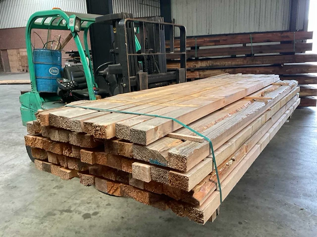 Vuren balk 300x9x7 cm (60x) - afbeelding 5 van  8