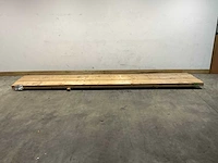 Vuren balk 380-480cm diverse breedtes 4-delig - afbeelding 2 van  6